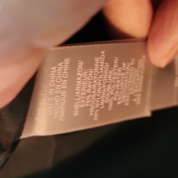 Liz Claiborne black velvet jacket - Picture 11 of 11